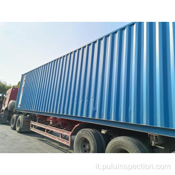 Supervisione di caricamento di container di terze parti a Shandong